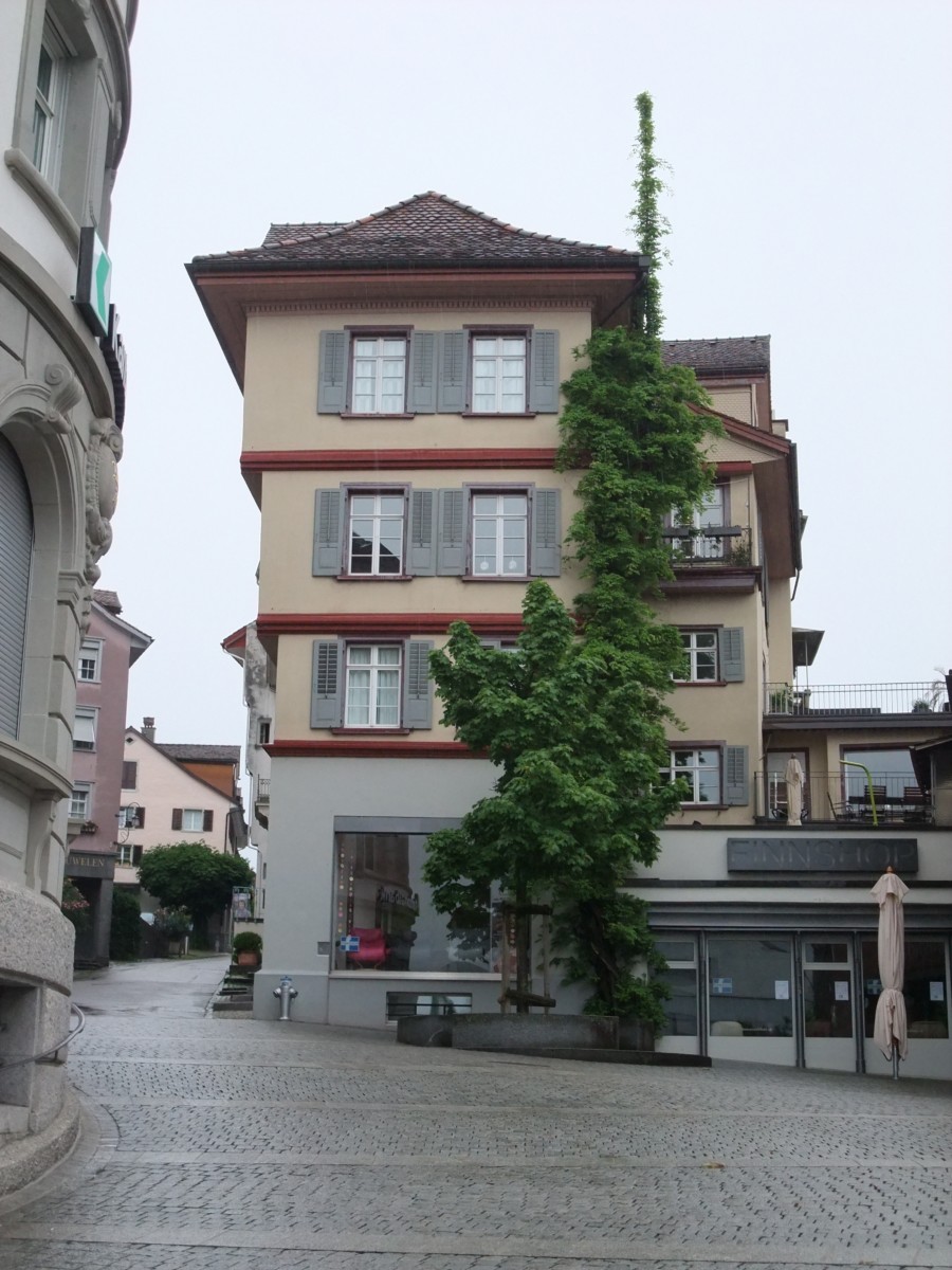 Domizil ab Oktober: Kirchgasse 1, dritte Etage. Blick auf den Alpstein: unbezahlbar.
